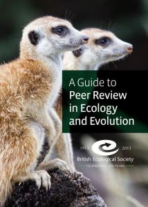 The BES Guide to Peer Review in Ecology and Evolution