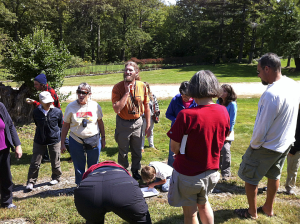 Public programs like this one on ant identification at the Harris Center for Conservation Education bring natural history and ecology to new audiences. ©Joel Haberman (CC-BY-NC) 